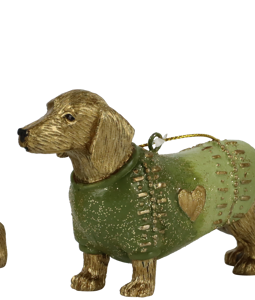 4167 DOGS GREEN MEMORIES S/3